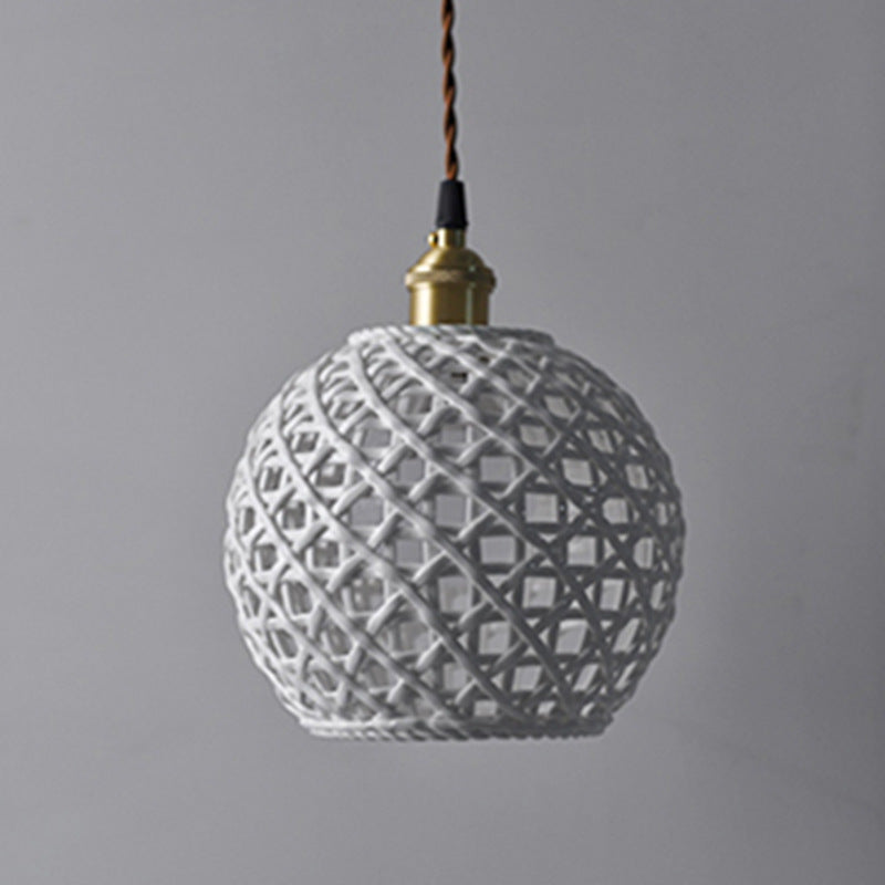 Valentina Modern LED Pendant Light Metal Blue White Bedroom/Kitchen - Letslighting