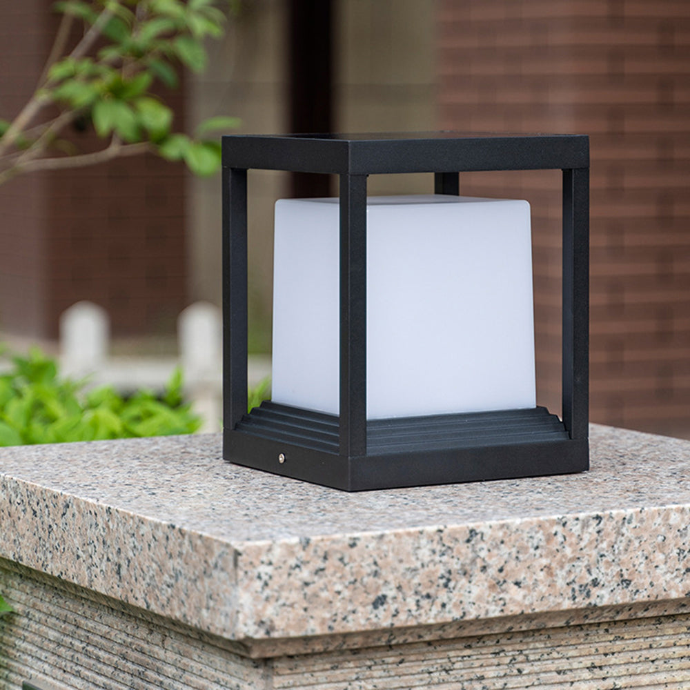 Ray Modern Rectangular Metal Outdoor Lamps