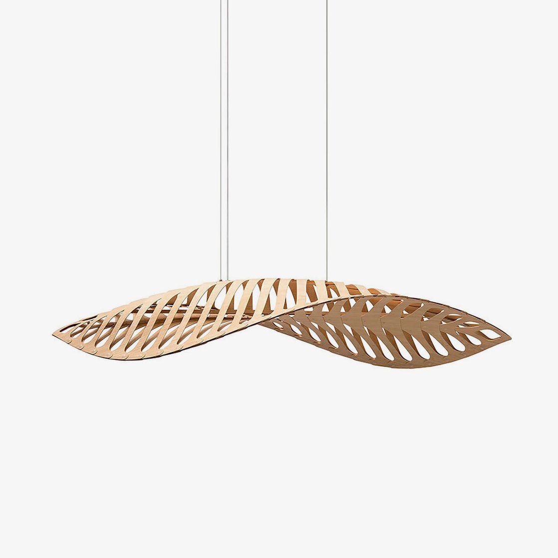 Veliren Leaf Wood Pendant Light - Letslighting