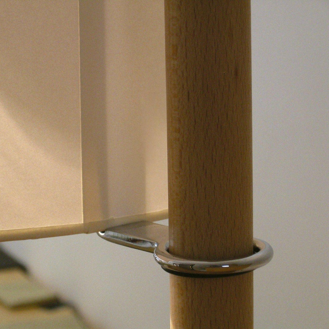 Torna Wood Fabric Floor Lamp - Letslighting