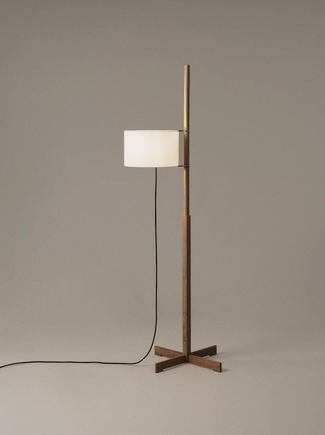 Torna Wood Fabric Floor Lamp - Letslighting