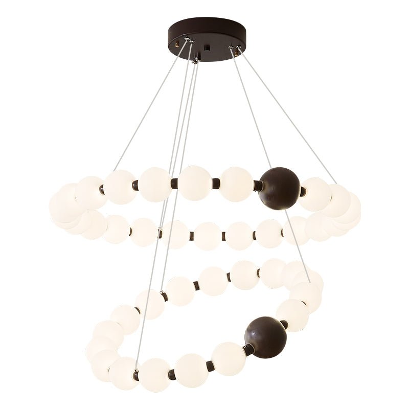Celestial Bead Ring Chandelier - Letslighting