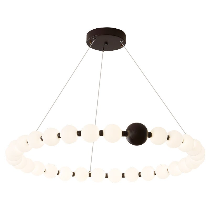 Celestial Bead Ring Chandelier - Letslighting