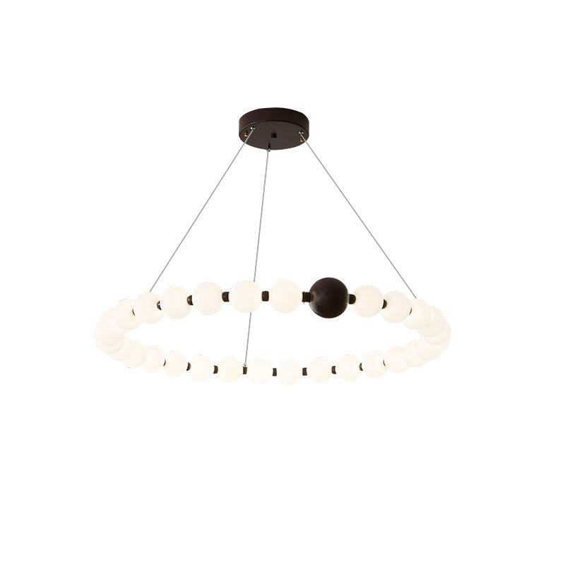 Celestial Bead Ring Chandelier - Letslighting