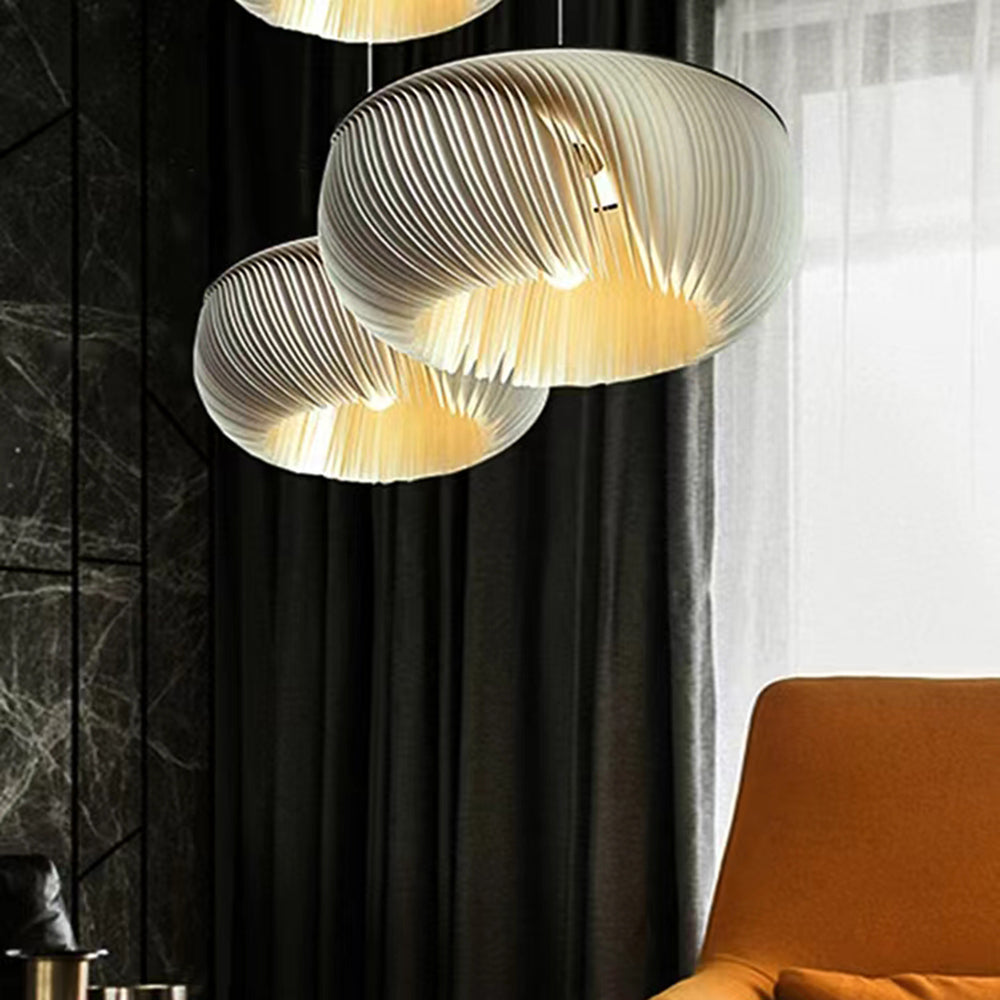 Ritta Nordic Circle Nature Pendant Light, Living Room/Dining Room - Letslighting