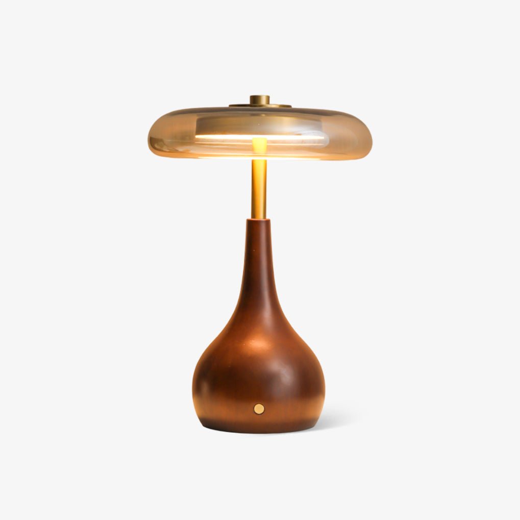 Solance Wood Vintage Table Lamp - Letslighting