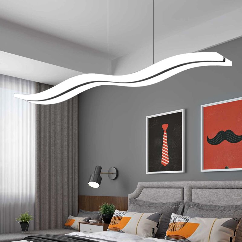 Arisha Modern Nordic Acrylic Wave Pendant Light