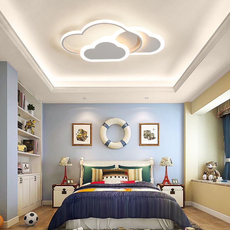 Valentina LED Star Designer Children Flush Mount Ceiling Light - Letslighting