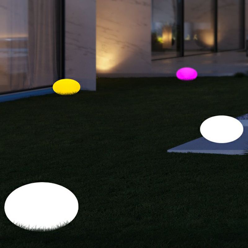 Kristy Modern Art Deco Outdoor Ground Light Acrylic