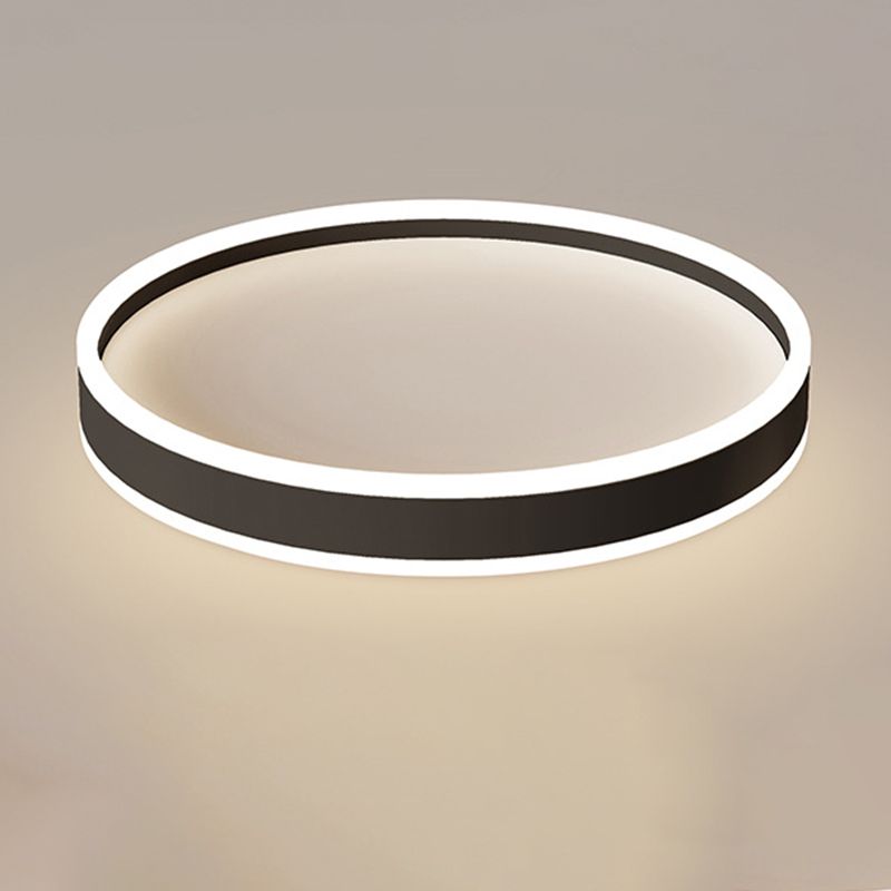 Arisha Modern Round Led Flush Mount Ceiling Light - Letslighting