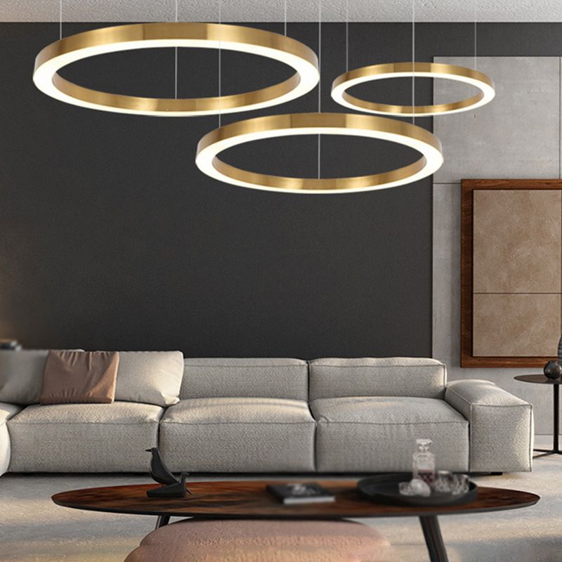 Arisha Modern Ring Metal Pendant Light - Letslighting