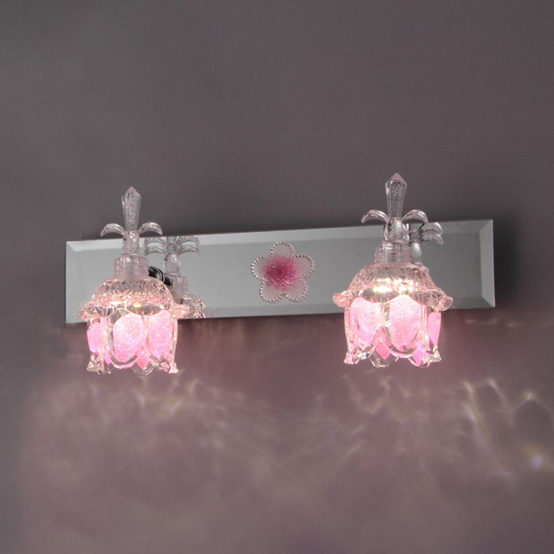 Ray Modern Flower Vanity Wall Lamp Bathroom