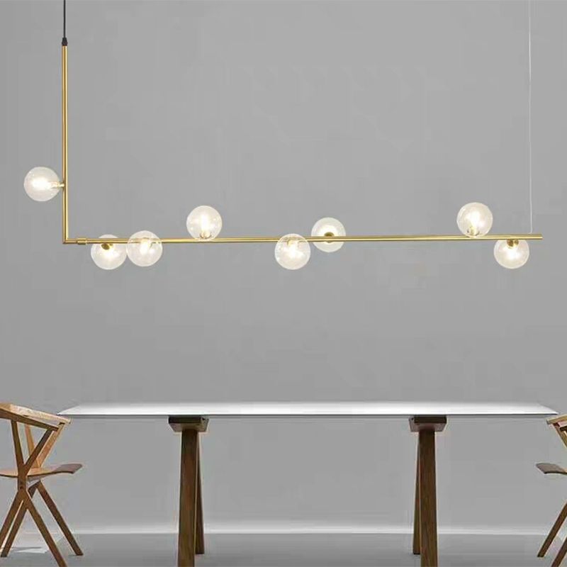 Valentina Minimalist Linear Pendant Light 6/8 Heads