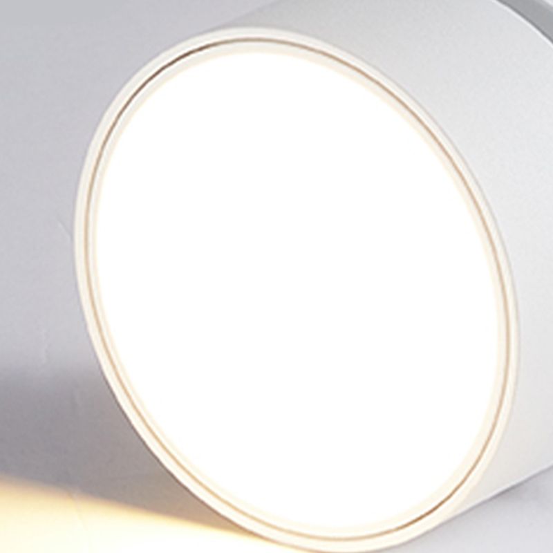 Arisha Flush Mount Ceiling Light Cylindrical Modern Metal Hallway