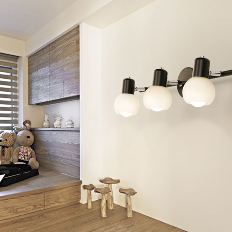 Valentina Vanity Glass Art Wall Lamp, Glass/ - Letslighting