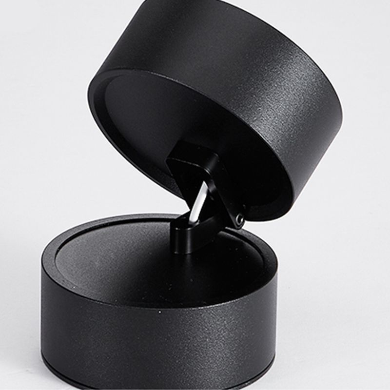 Arisha Flush Mount Ceiling Light Cylindrical Modern Metal Hallway