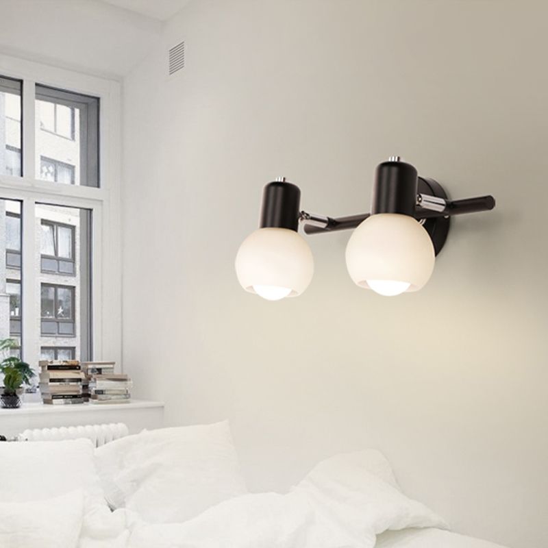 Valentina Vanity Glass Art Wall Lamp, Glass/ - Letslighting