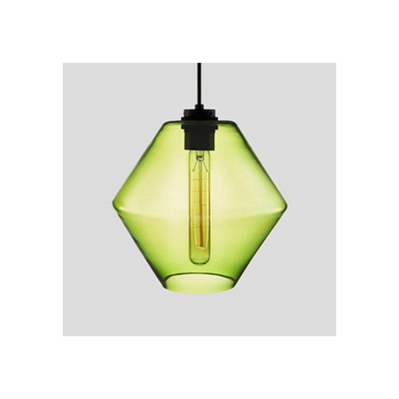 Arisha Modern Art Deco LED Cylindrical /Glass Pendant Light - Letslighting