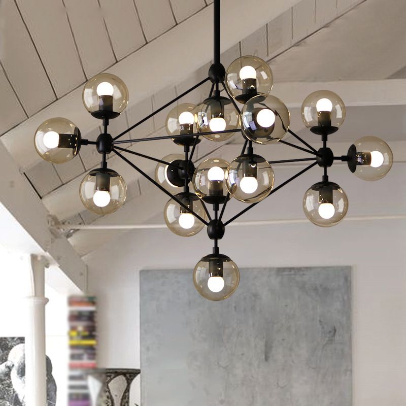 Valentina Pendant Light Bubble Modern Glass Bedroom - Letslighting