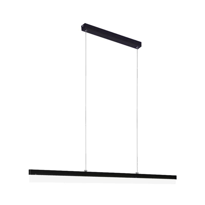 Arisha Modern Linear Metal Acrylic Pendant Light