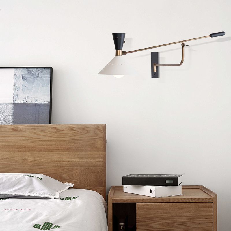 Arisha Wall Lamp Nordic Creative Adjustable Bedroom - Letslighting