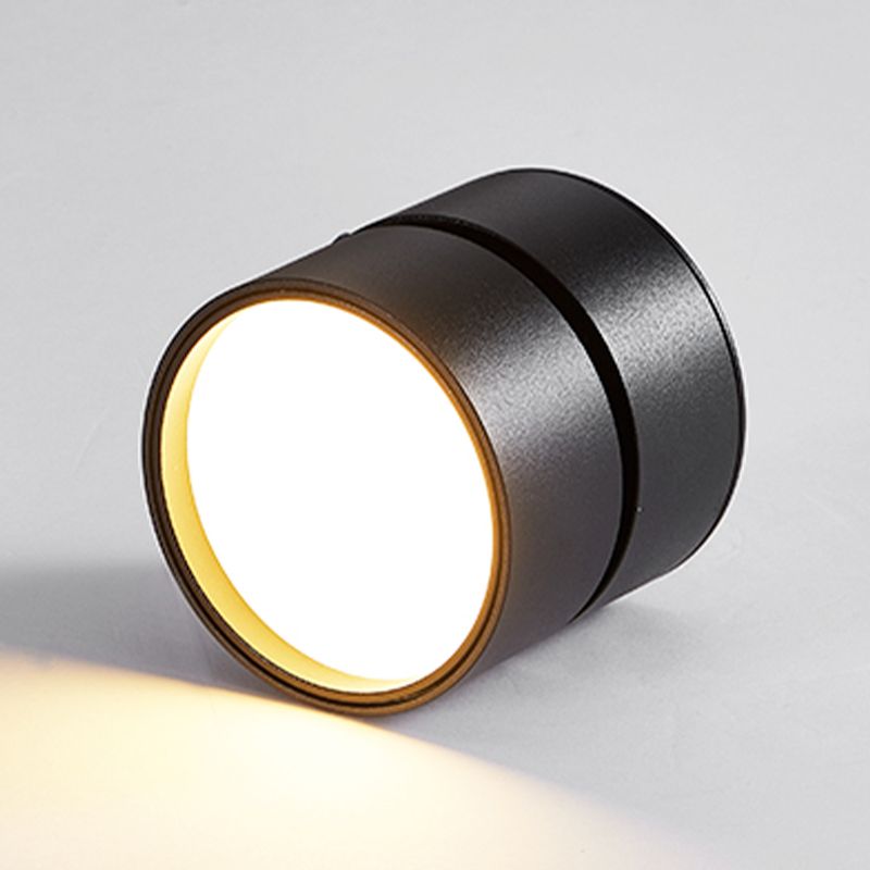 Arisha Flush Mount Ceiling Light Cylindrical Modern Metal Hallway