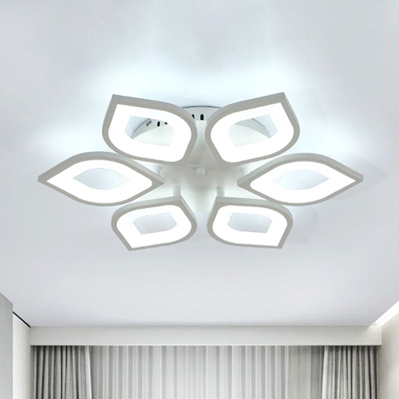 Arisha Modern Designer Flower Flush Mount Ceiling Light - Letslighting