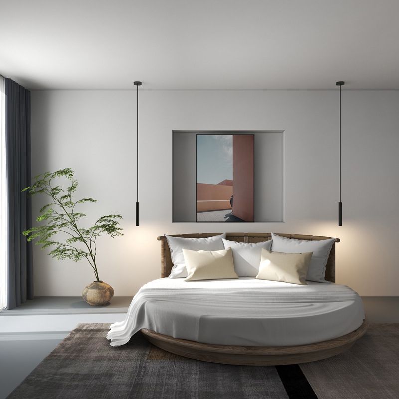 Arisha Minimalist LED Metal Pendant Light Living Room Bedroom