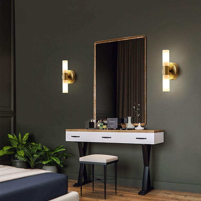 Arisha Modern Cylindrical Metal Led Wall Lamp