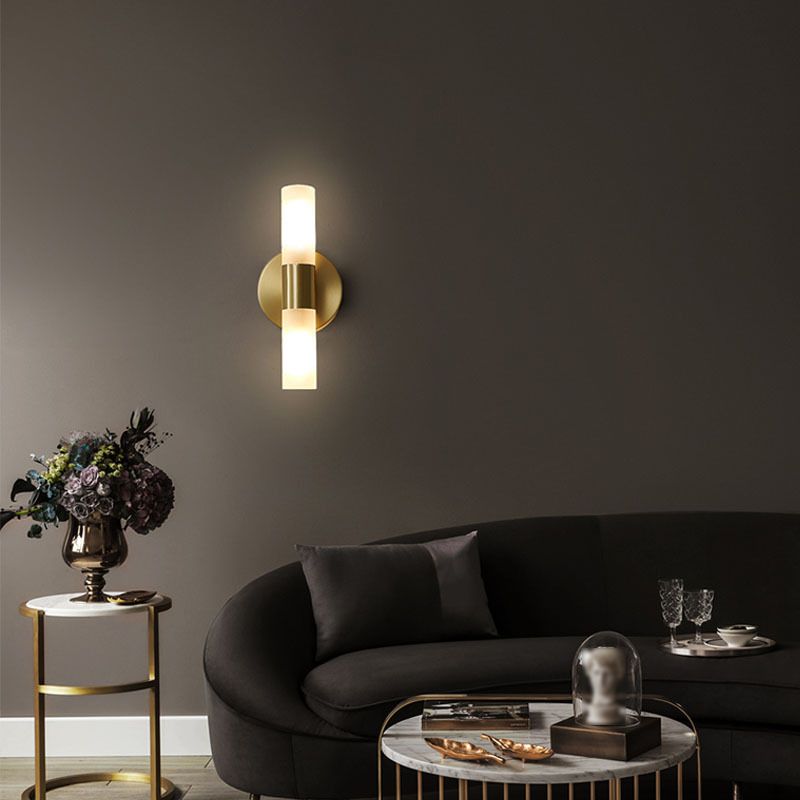 Arisha Modern Cylindrical Metal Led Wall Lamp