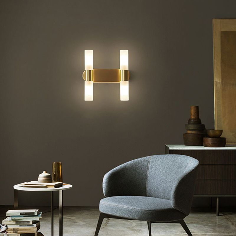 Arisha Modern Cylindrical Metal Led Wall Lamp