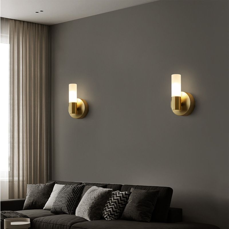 Arisha Modern Cylindrical Metal Led Wall Lamp