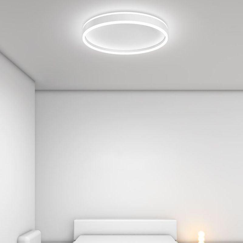 Arisha Modern Round Led Flush Mount Ceiling Light - Letslighting