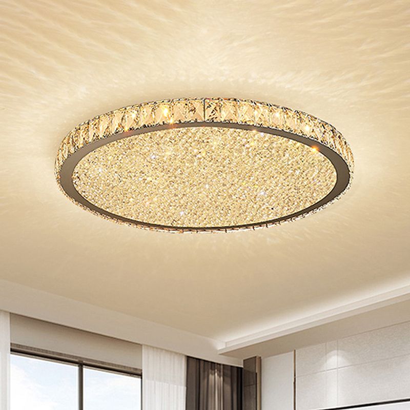 Kristy Round Flush Mount Ceiling Light Living Room - Letslighting