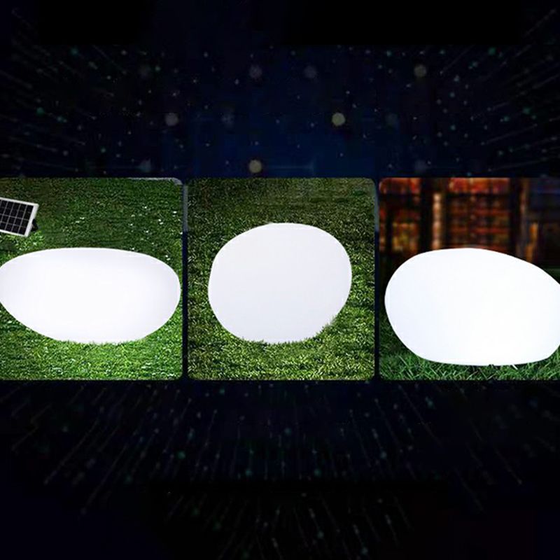 Pena Modern Stone Shaped Rechargeable Outdoor Light