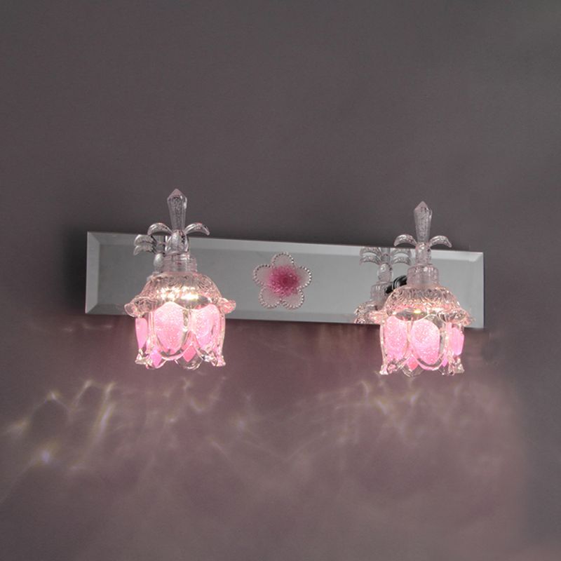 Ray Modern Flower Vanity Wall Lamp Bathroom
