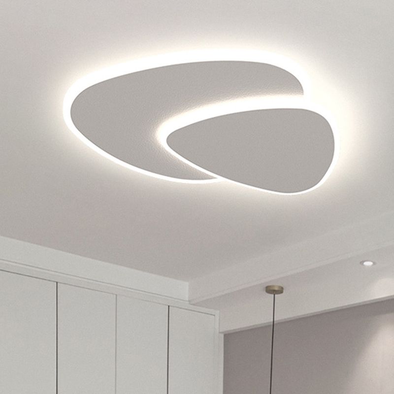 Arisha Designer Geometric Acrylic Flush Mount Ceiling Light - Letslighting