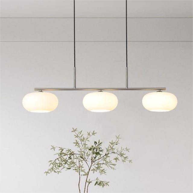 Valentina Cream Cluster Pendant Light, 3 Heads - Letslighting