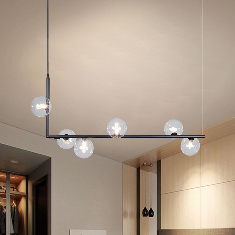 Valentina Minimalist Linear Pendant Light 6/8 Heads
