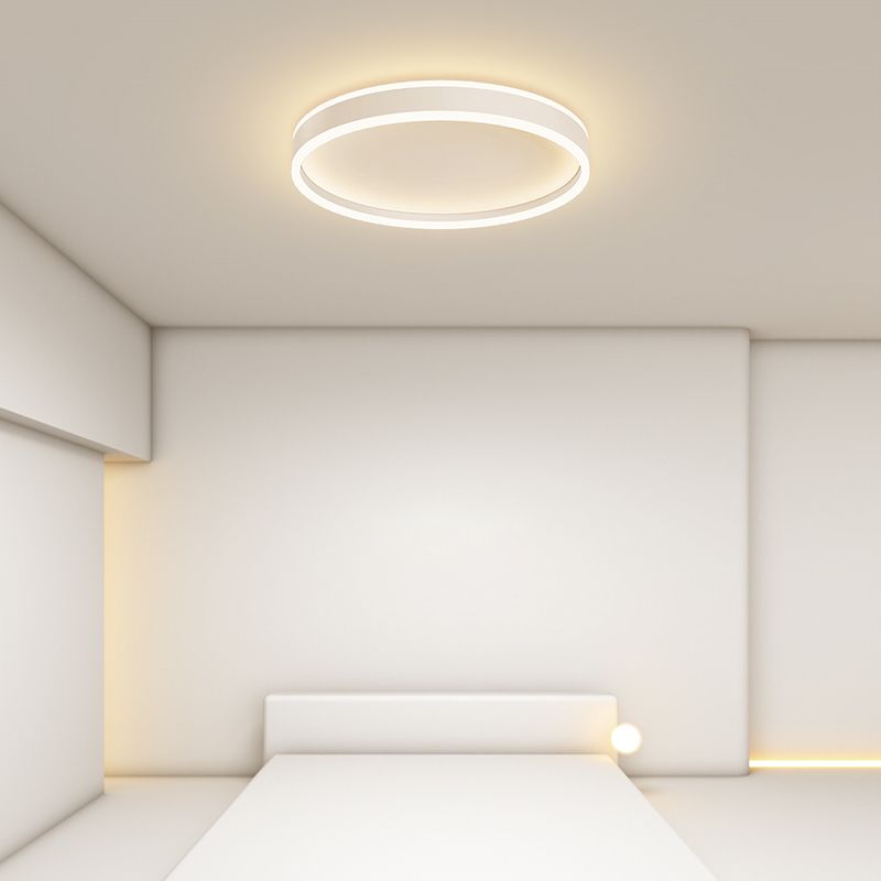 Arisha Modern Round Led Flush Mount Ceiling Light - Letslighting