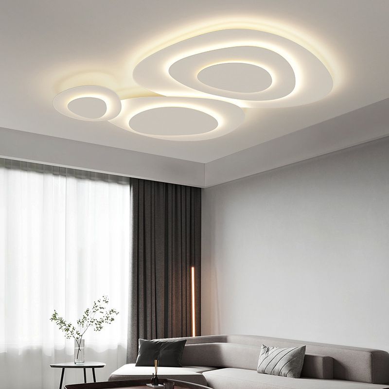 Valentina Modern Metal LED Flush Mount Ceiling Light Bedroom