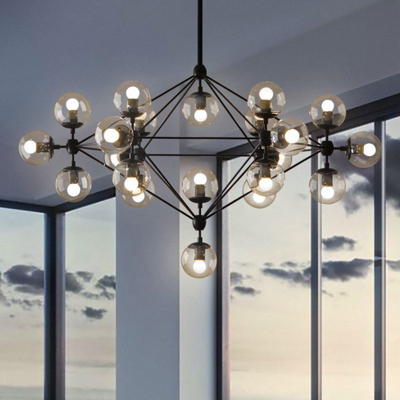 Valentina Pendant Light Bubble Modern Glass Bedroom - Letslighting