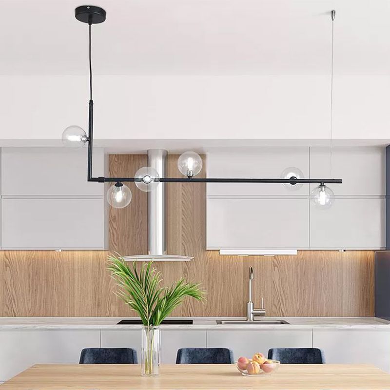 Valentina Minimalist Linear Pendant Light 6/8 Heads