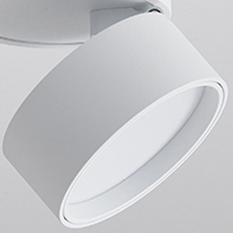 Arisha Flush Mount Ceiling Light Cylindrical Modern Metal Hallway