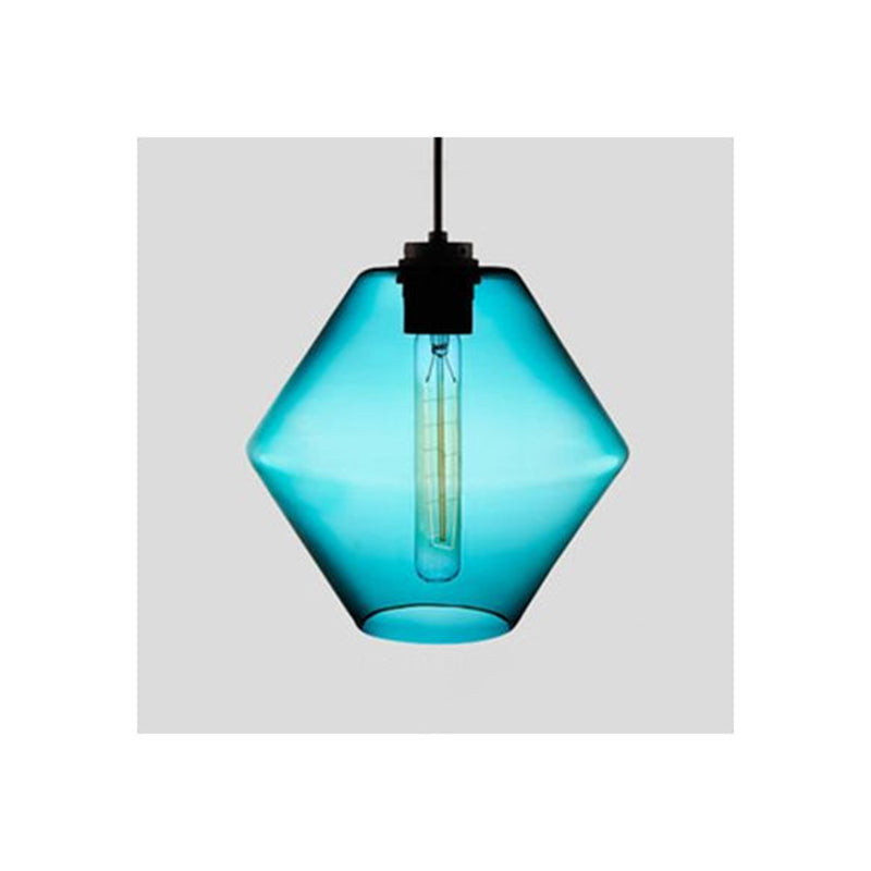 Arisha Modern Art Deco LED Cylindrical /Glass Pendant Light - Letslighting