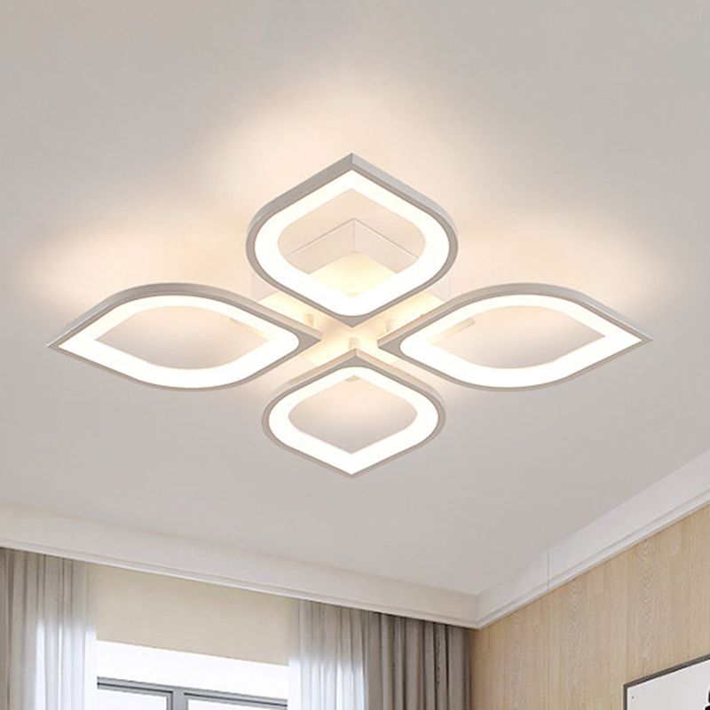 Arisha Modern Designer Flower Flush Mount Ceiling Light - Letslighting
