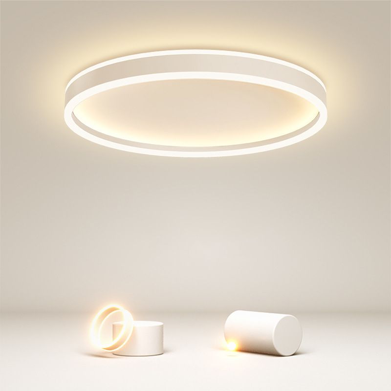Arisha Modern Round Led Flush Mount Ceiling Light - Letslighting
