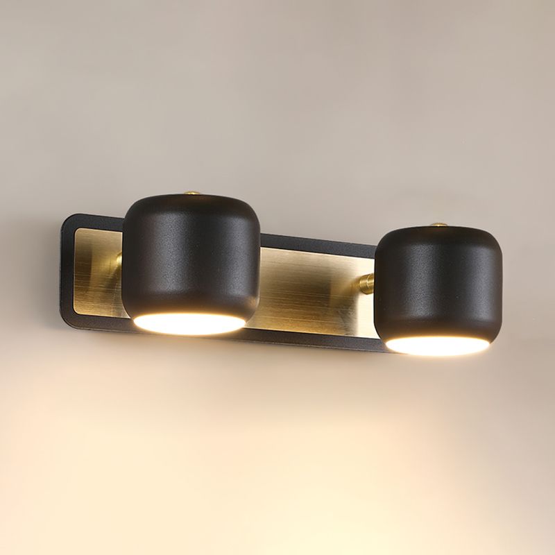 Arisha Modern Multi Mirror Metal Front Wall Lamp