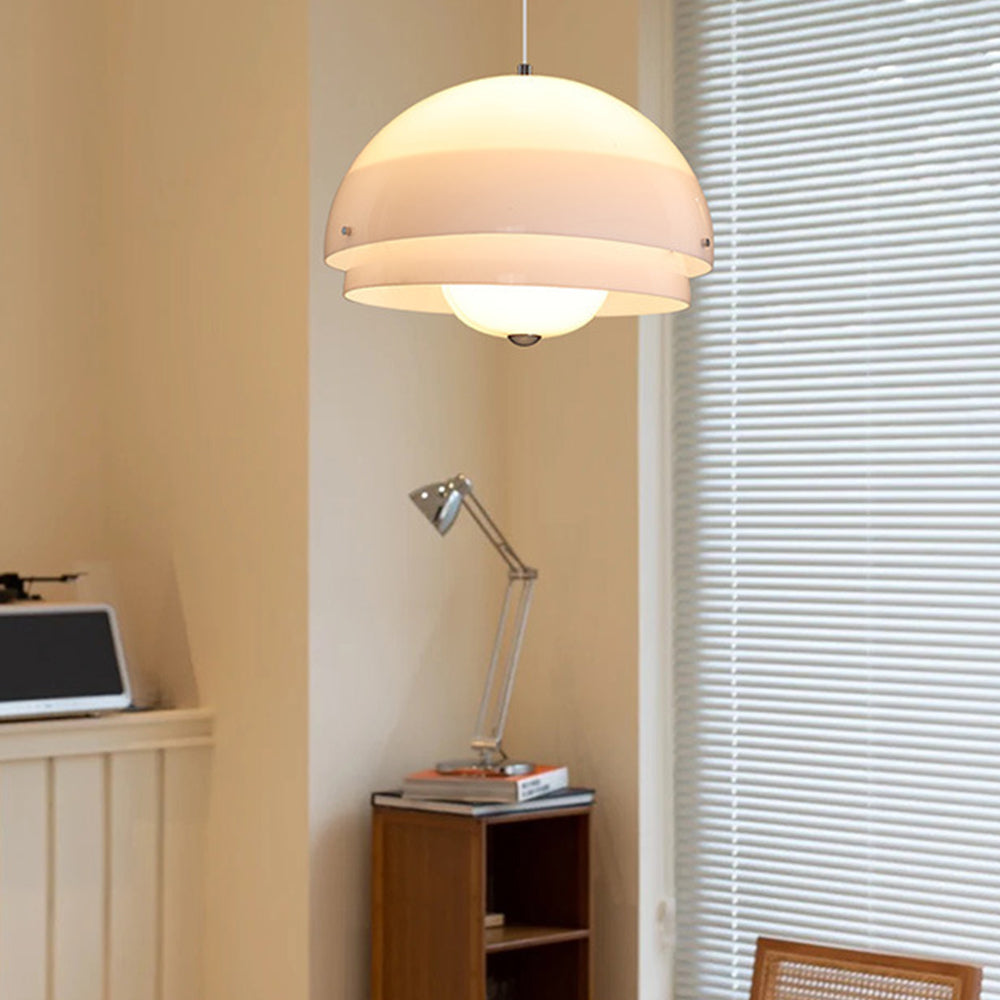Arisha Bauhaus Nordic Simple Pendant Light Acrylic Dining Room - Letslighting