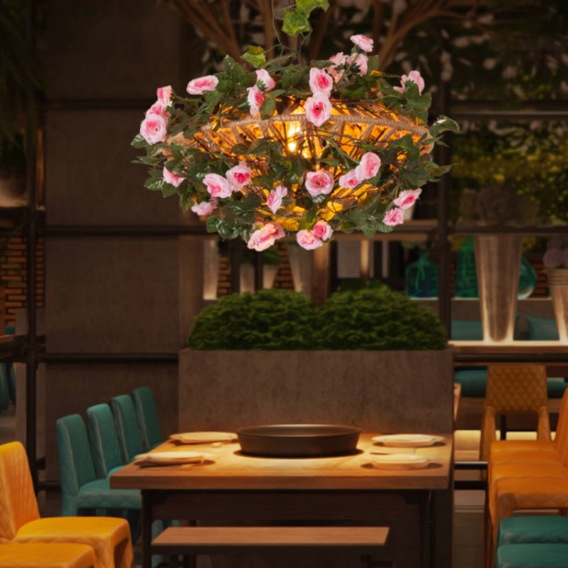 Nest Retro LED Pendant Light Restaurant Bedroom - Letslighting
